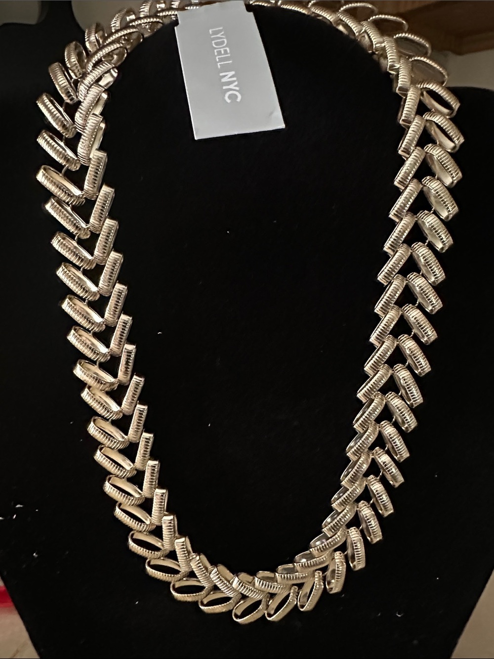 Lydell NYC Gold Statement Chain Necklace